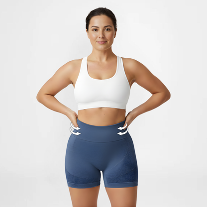 SportPro™ | Stylish High-Waisted Shorts | 1+1 FREE