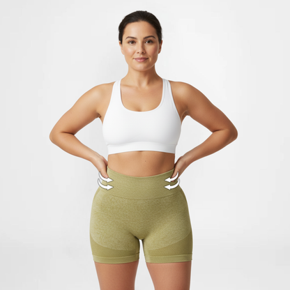 SportPro™ | Stylish High-Waisted Shorts | 1+1 FREE
