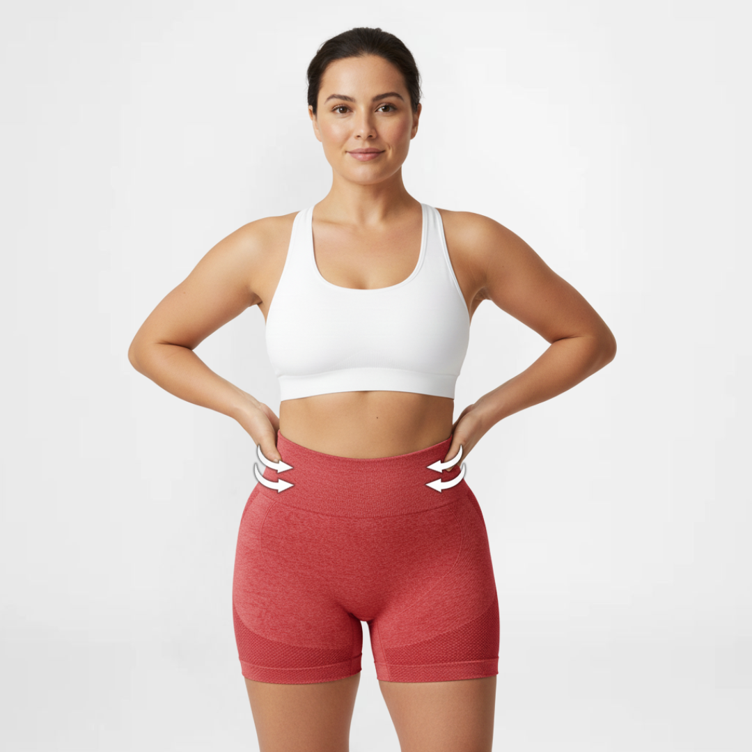 SportPro™ | Stylish High-Waisted Shorts | 1+1 FREE
