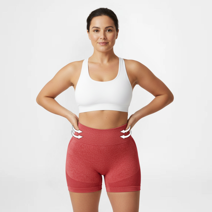 SportPro™ | Stylish High-Waisted Shorts | 1+1 FREE