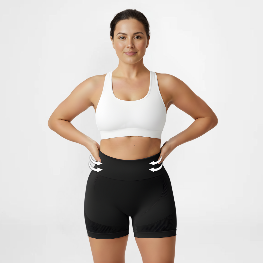 SportPro™ | Stylish High-Waisted Shorts | 1+1 FREE