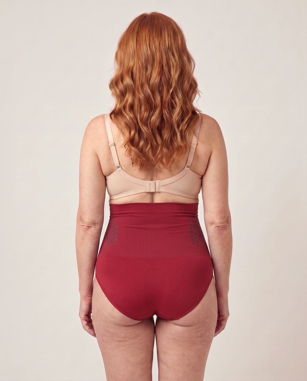 De HighFitPlus rood van achteren
